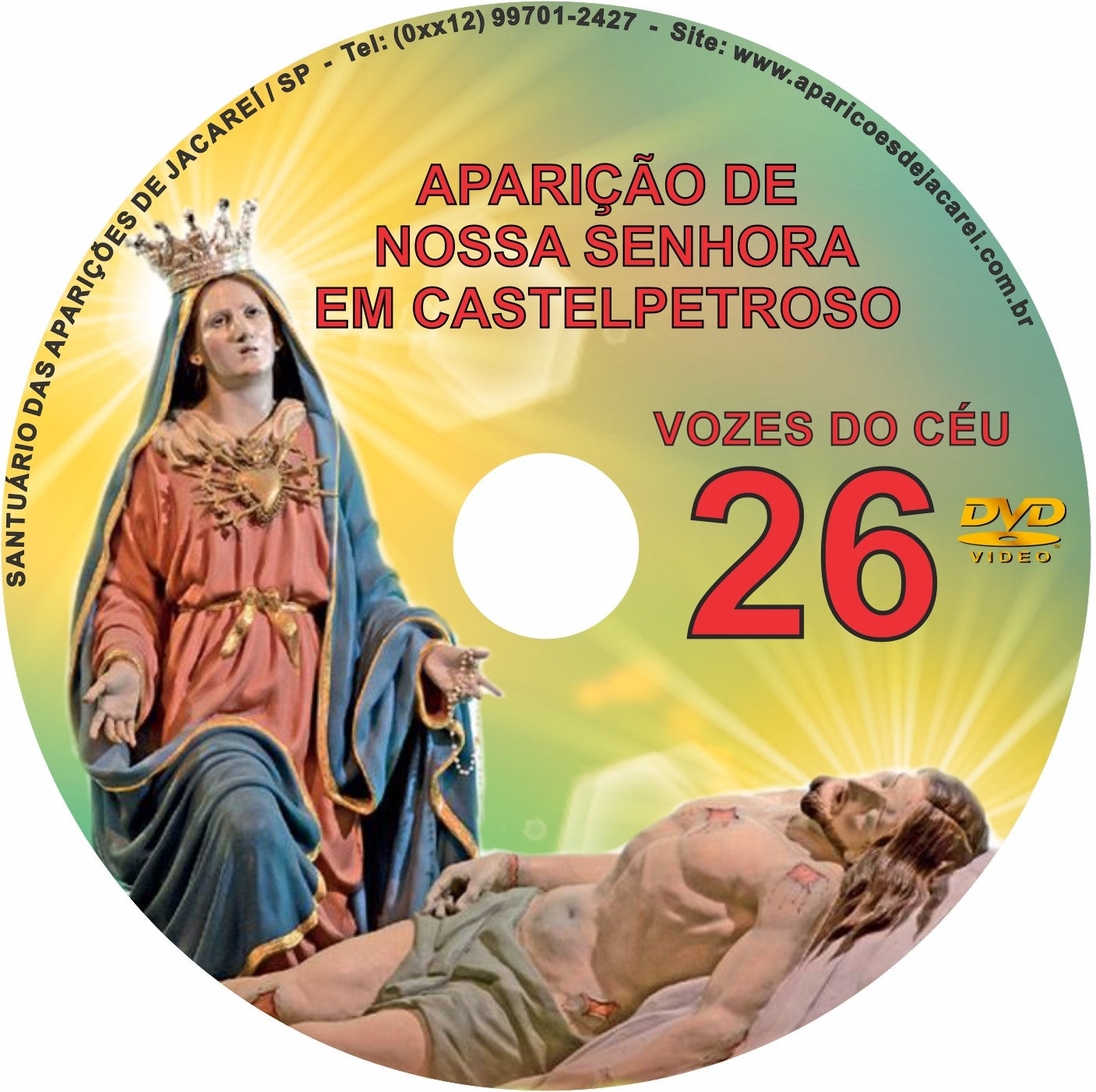 DVD Vozes do Céu 26 DVD Vozes do Céu 26